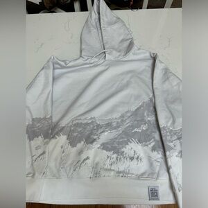 Men’s Topman XL white hoodie